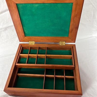 Hand Crafted Wood Jewelry Box by J. Tiano and More (BBC-BB)
