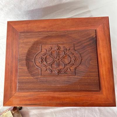 Hand Crafted Wood Jewelry Box by J. Tiano and More (BBC-BB)