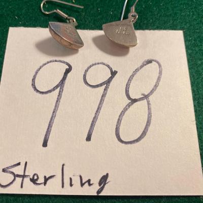 Sterling Silver Pierced Earrings