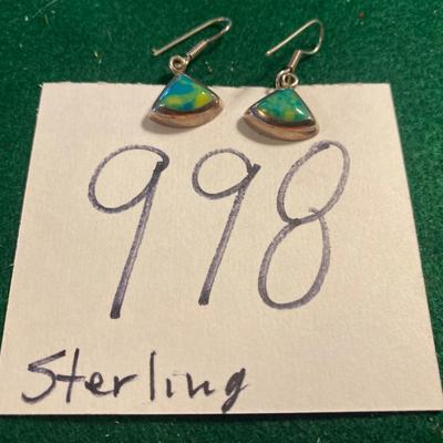 Sterling Silver Pierced Earrings