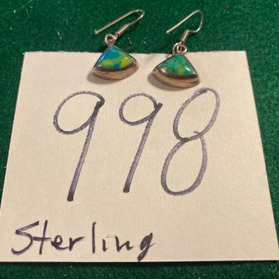 Sterling Silver Pierced Earrings