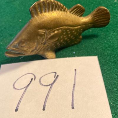 Heavy Brass Fish