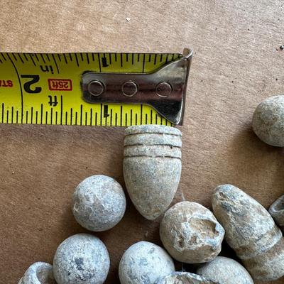 Civil War Round Balls and “Three Ringers”