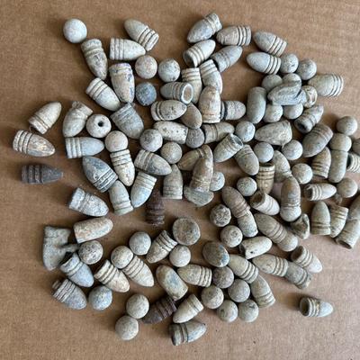 Civil War Round Balls and “Three Ringers”