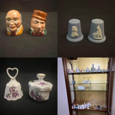 Large Thimble Collection Inc. Wedgwood & More (DR-RG)