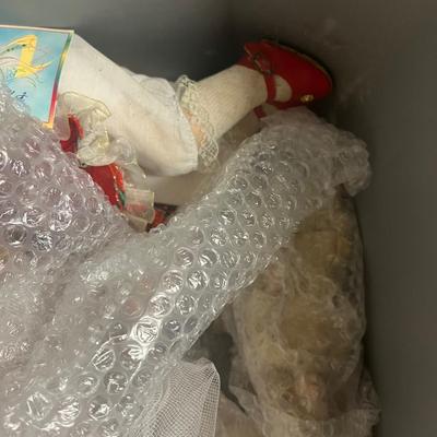 Large Tote Full of Dolls