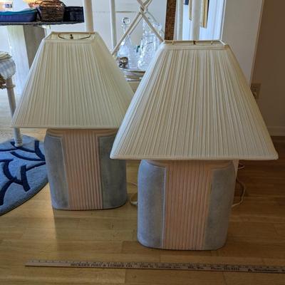 Pair of Quality Art Deco Table Lamps