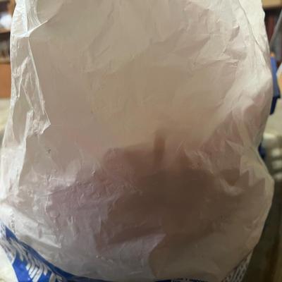 Bag of doll clothes
