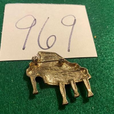 Piano Brooch