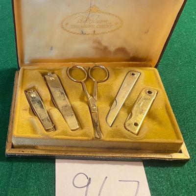 Vintage Manicure Set