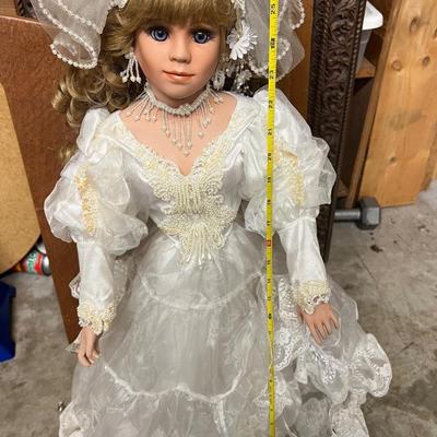 26” Rustie Porcelain Bride Doll #817