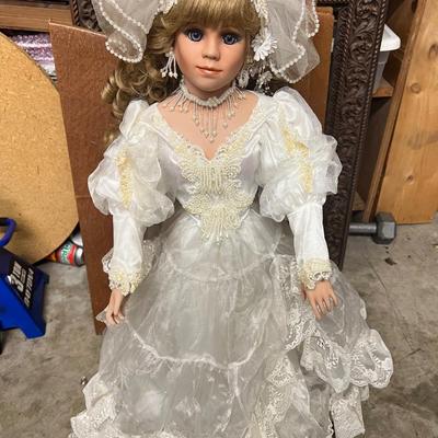 26” Rustie Porcelain Bride Doll #817