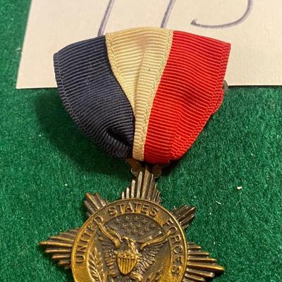 Kansas Salina WWII Service Medal