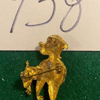 Dog Brooch