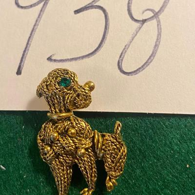 Dog Brooch