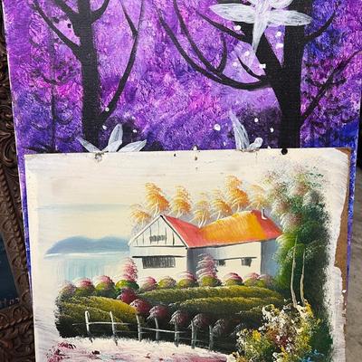 Lot of 3 Paintings