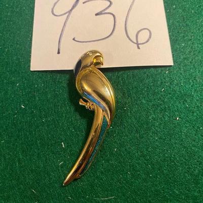 Parrot Brooch
