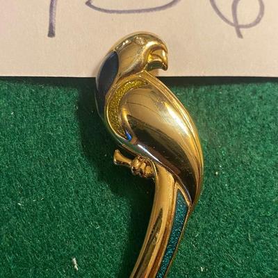 Parrot Brooch