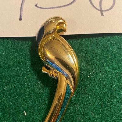 Parrot Brooch