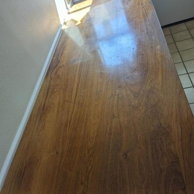 Custom made craftsman style dining table