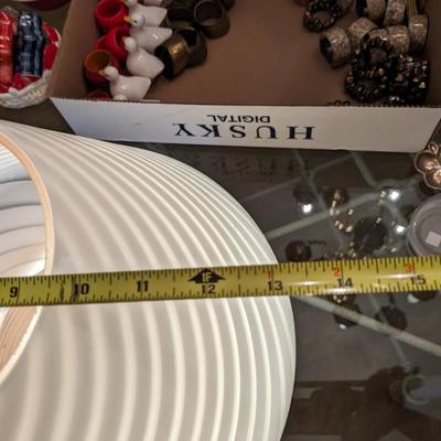 Authentic Vintage Retro Murano Glass Mushroom Lamp