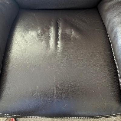 Natuzzi editions Leather Sofa & oversize electric recliners