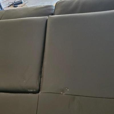 Natuzzi editions Leather Sofa & oversize electric recliners