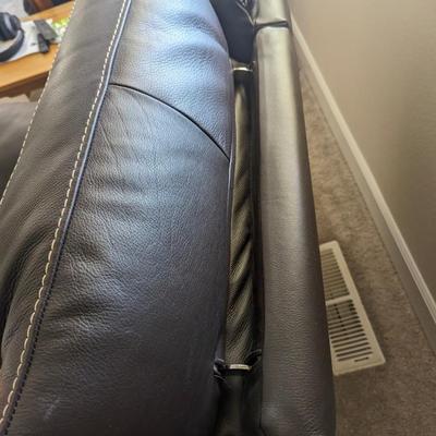 Natuzzi editions Leather Sofa & oversize electric recliners