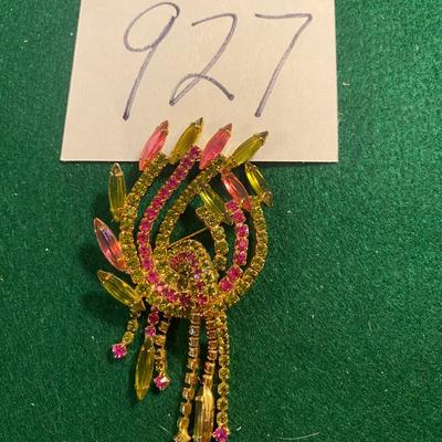 Pink Brooch