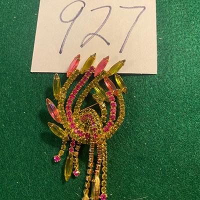 Pink Brooch