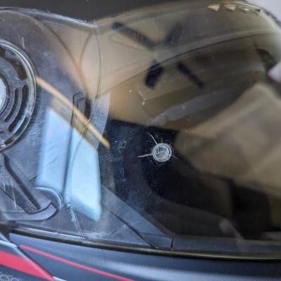 Schuberth C3 PRO riding helmet DOT approved XL 7 5/8" Full Face helmet