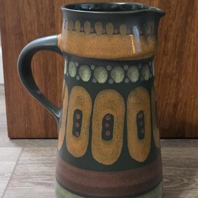 Marked Ceramic Pitcher from Spain