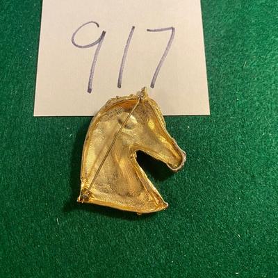 Vintage Horse Brooch
