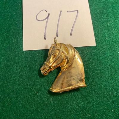 Vintage Horse Brooch