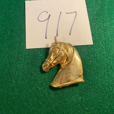 Vintage Horse Brooch