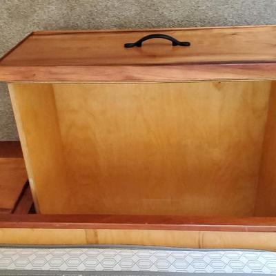 Master wood craftsman STANDARD King size Chinese lattice headboard and storage platform - Custom made