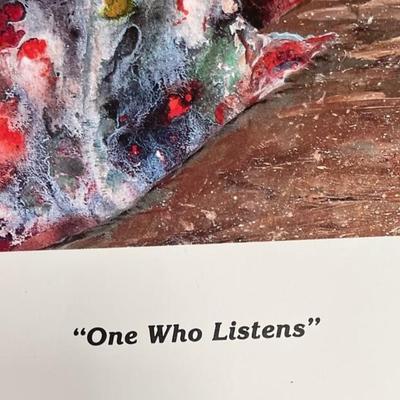 "One Who Listens" , by Lindon Quinn 409 of 500