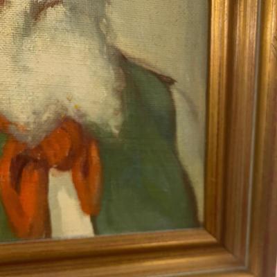 Antonio Enrico Style Oil painting on board