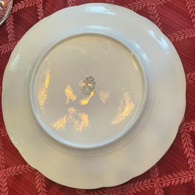 Flow Blue Porcelain Set
