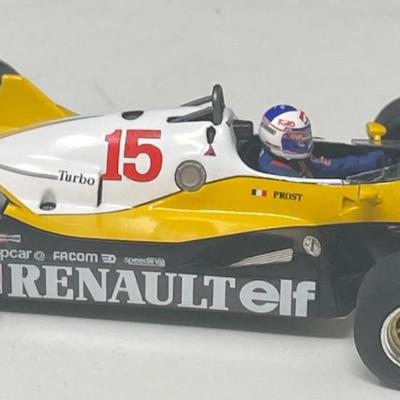 1983 Renault Turbo Formula 1, Spark, China, 1/43 Scale, Mint Condition