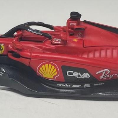 2022 Ferrari SF22 Formula 1, Bburago, Italy, 1/43 Scale, Mint Condition