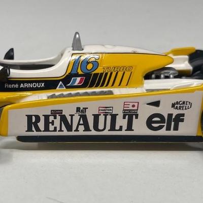 1980 Renault Turbo RE20/23 Formula 1, RBA, Spain, 1/43 Scale, Mint Condition