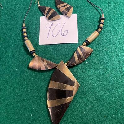 Vintage Necklace and Earrings
