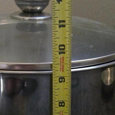 (2) Pots & 1 Skillet all with Lids