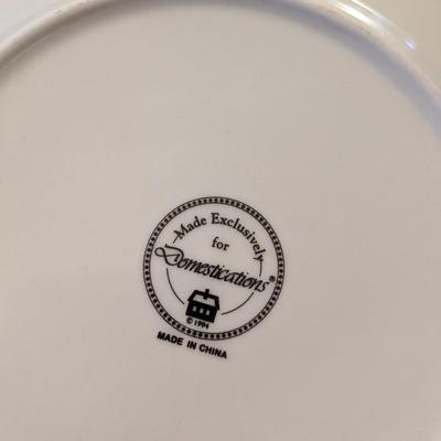 Domestications 12 DAYS OF CHRISTMAS Salad Plate 8"