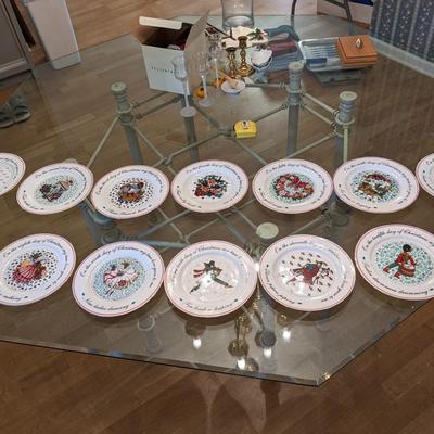 Domestications 12 DAYS OF CHRISTMAS Salad Plate 8"