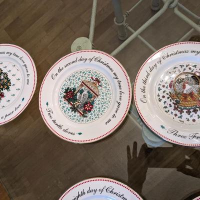 Domestications 12 DAYS OF CHRISTMAS Salad Plate 8"