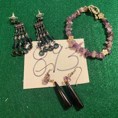 Bracelet and Earrings
