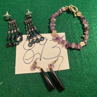 Bracelet and Earrings