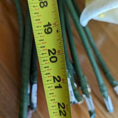 Faux Calla Lily stems 25 total